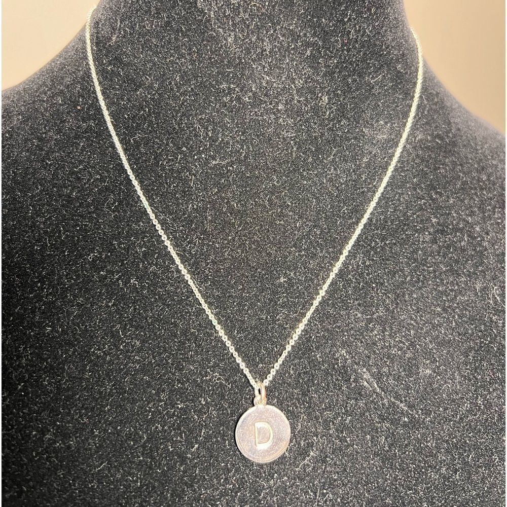 Kate Spade Silver D Initial Necklace
